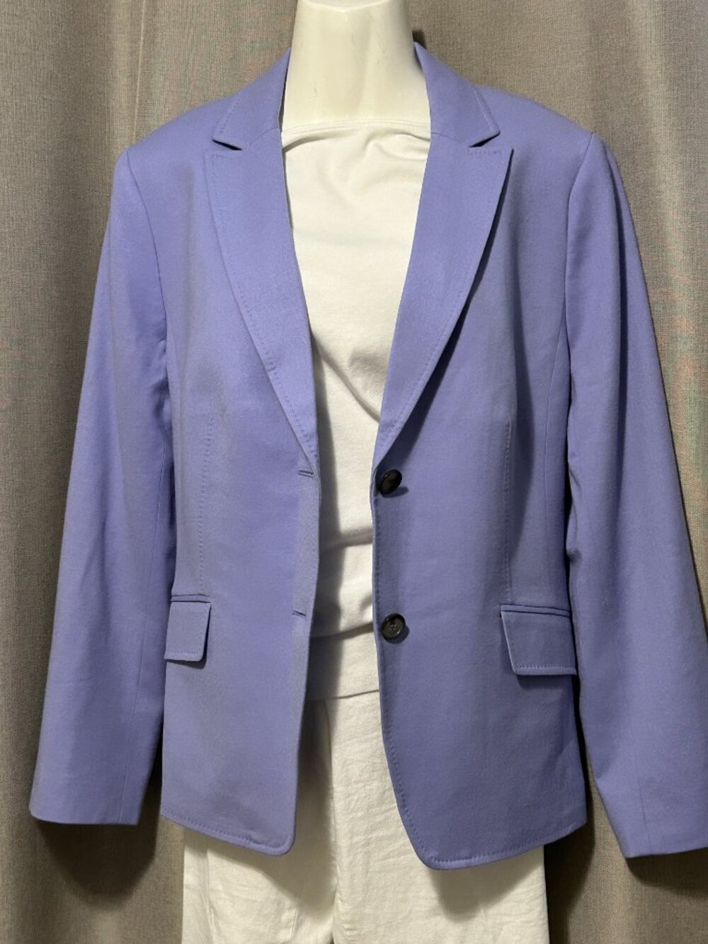 Talbots NWT - Italian Flannel - Wool Blazer - Size 14